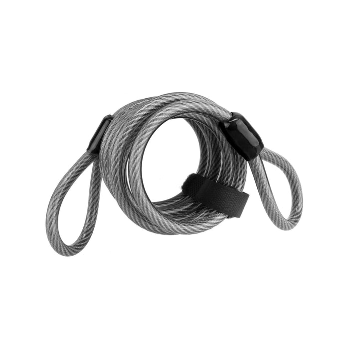 SUNLITE Defender D3 Coil Cable 8mm Black Cable only Bike Lock