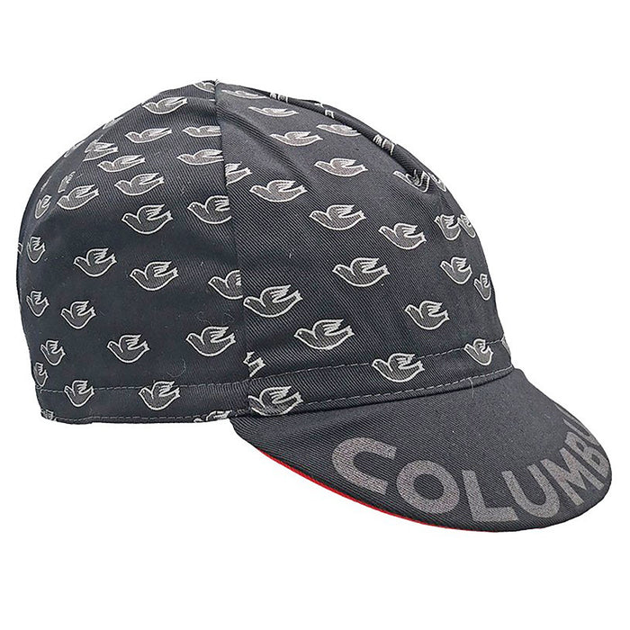 Columbus Cycling Cap, Doves, Black