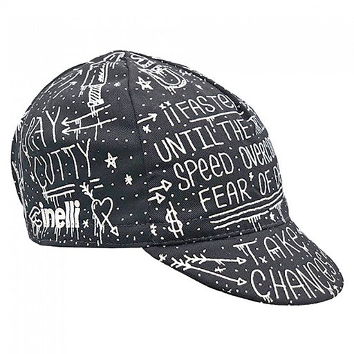 Cinelli Cycling Cap, Rider Collection, Christiansen, Blk/Wht
