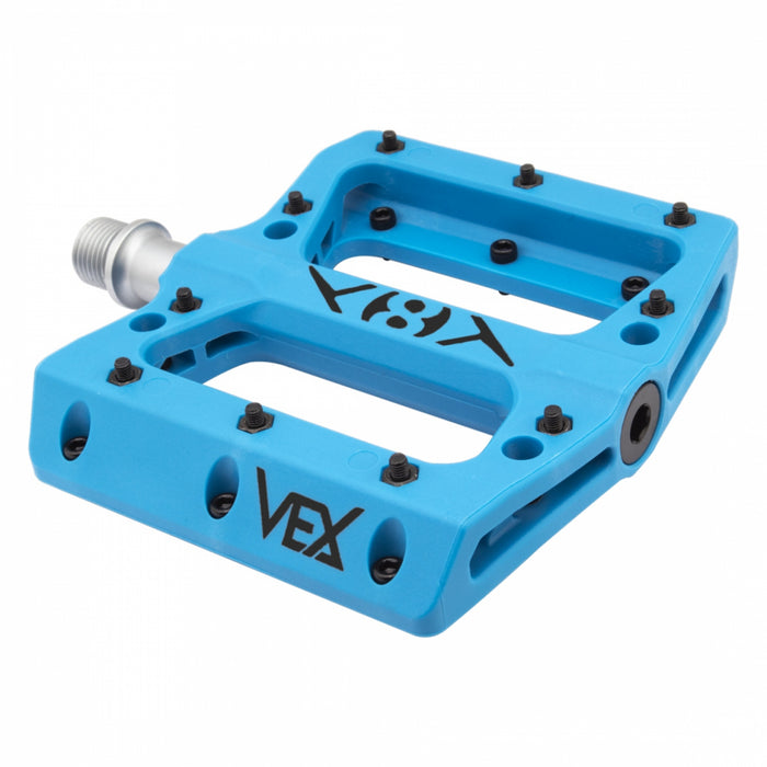 ORIGIN8 Vex Platform 9/16" Blue Bicycle Pedals