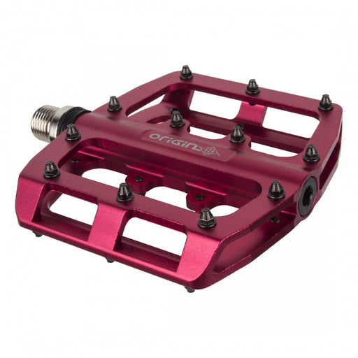 ORIGIN8 Rascal Platform 9/16" Red Bicycle Pedals