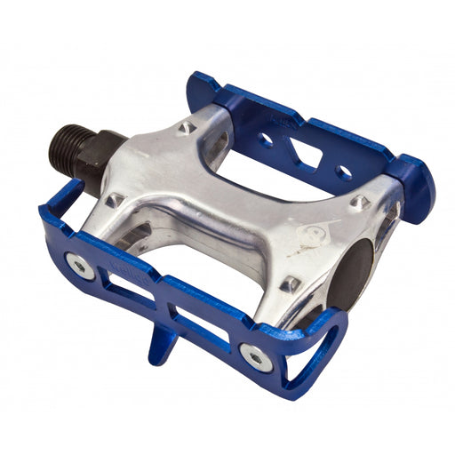 ORIGIN8 Pro Track Light 9/16" Ano-Blue Bicycle Pedals