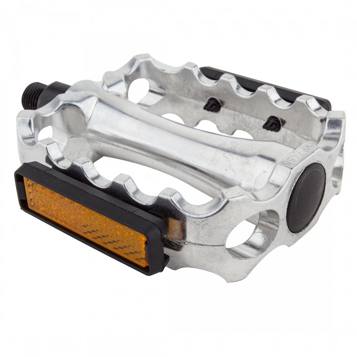 SUNLITE Cruz Sport 1/2" Silver Bicycle Pedals