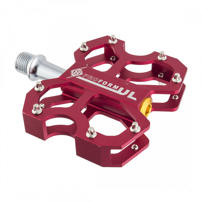 ORIGIN8 Proform UL 9/16" Red Bicycle Pedals