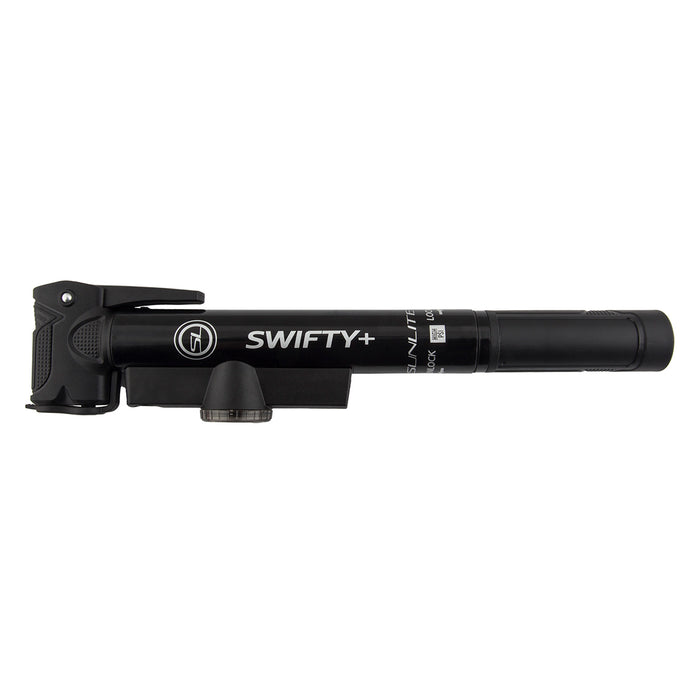 SUNLITE Swifty Plus Road Bike Mini Pump w/ Analog Gauge