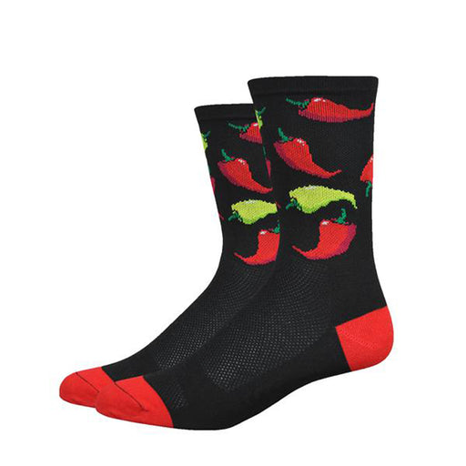 DeFeet Aireator 6" Scoville socks, black 7-9