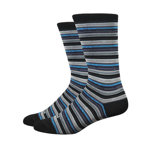 DeFeet Mondo 6" Spectrum socks, black 12+