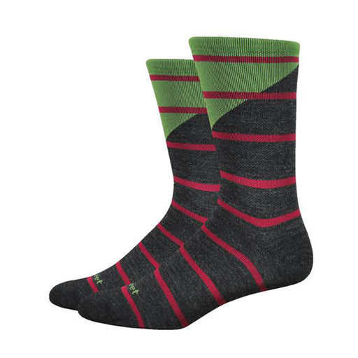 DeFeet Mondo Wool 7" Tieon socks, black 9.5-11.5