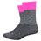 DeFeet Wooleator Comp 6" Team DeFeet Socks, 7-9, Pink