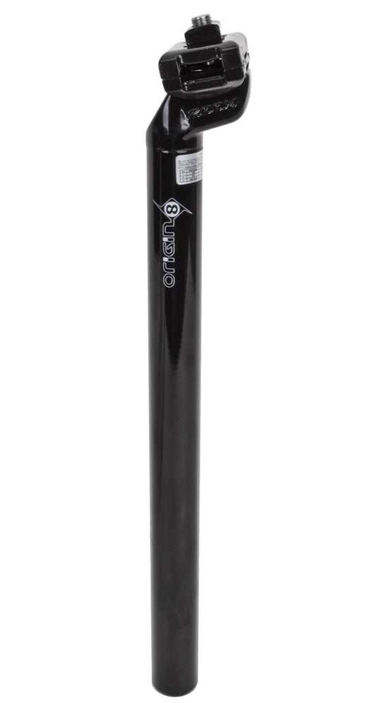ORIGIN8 Compe-Lite Seatpost 27.4mm Diam 350mm Length 20mm Offset Black Alloy