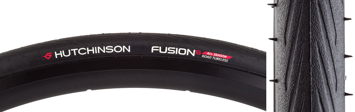 Hutchinson   Fusion5 tubeless tire, 700 x 23c