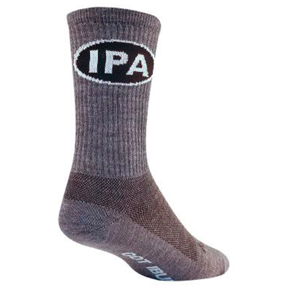 Sockguy IPA Crew Wool Socks 5-9