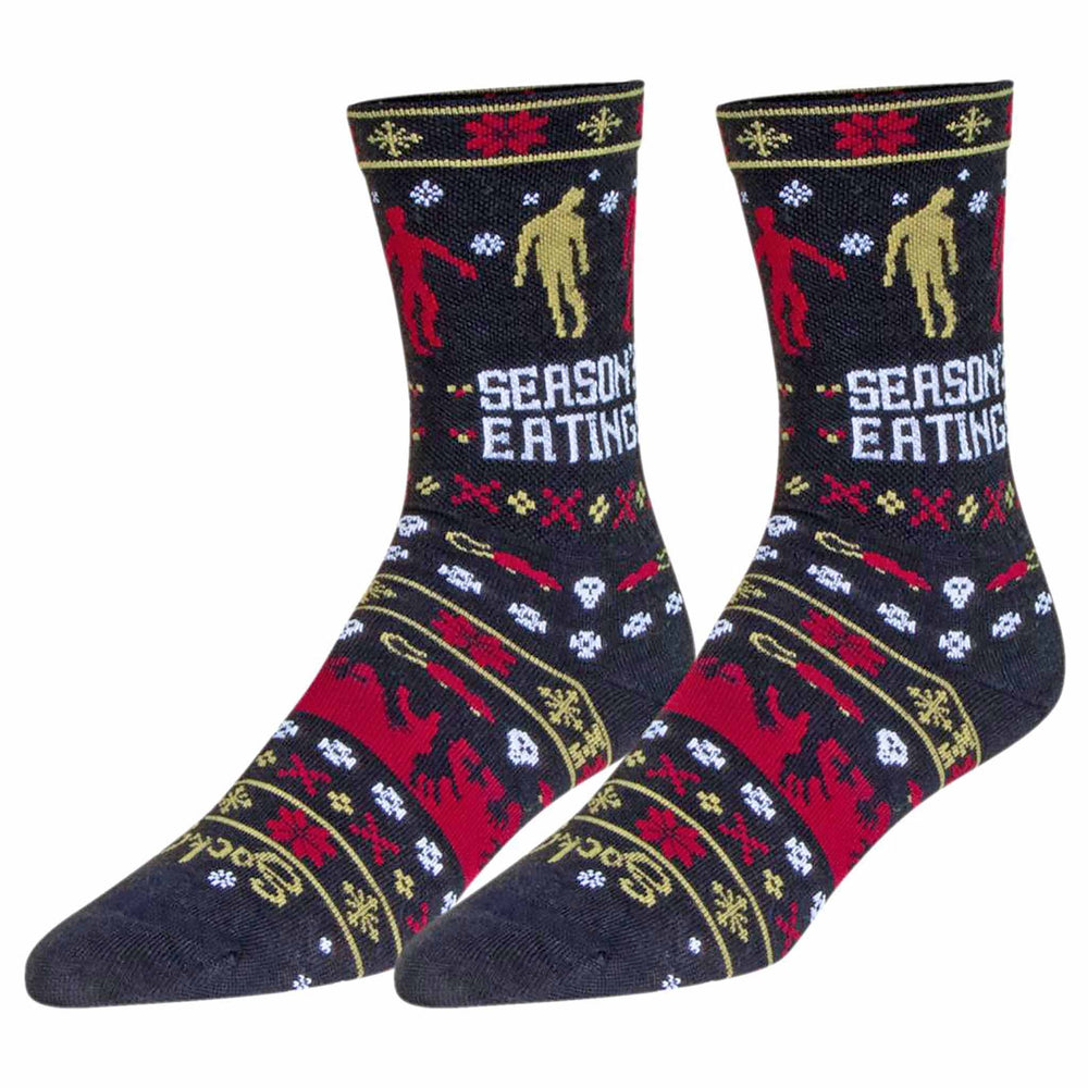 Sockguy Dead Ugly Wool Socks S/M 6" 5-9