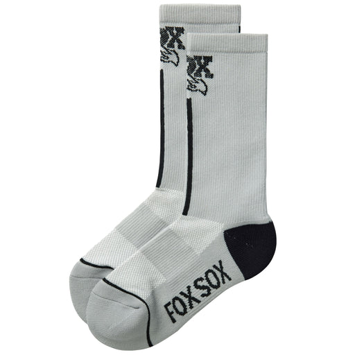 Fox Shox Transfer Coolmax 7" Socks, L/XL, Grey