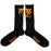 Fox Shox Logo Socks, One Size - Black FXCA922000