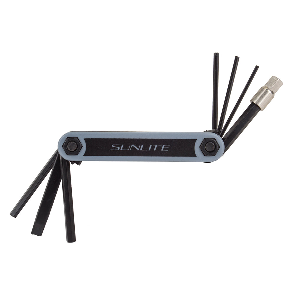 SUNLITE OMT-9 Folding Metric Bicycle Multi Tool 2-8mm + Screwdriver