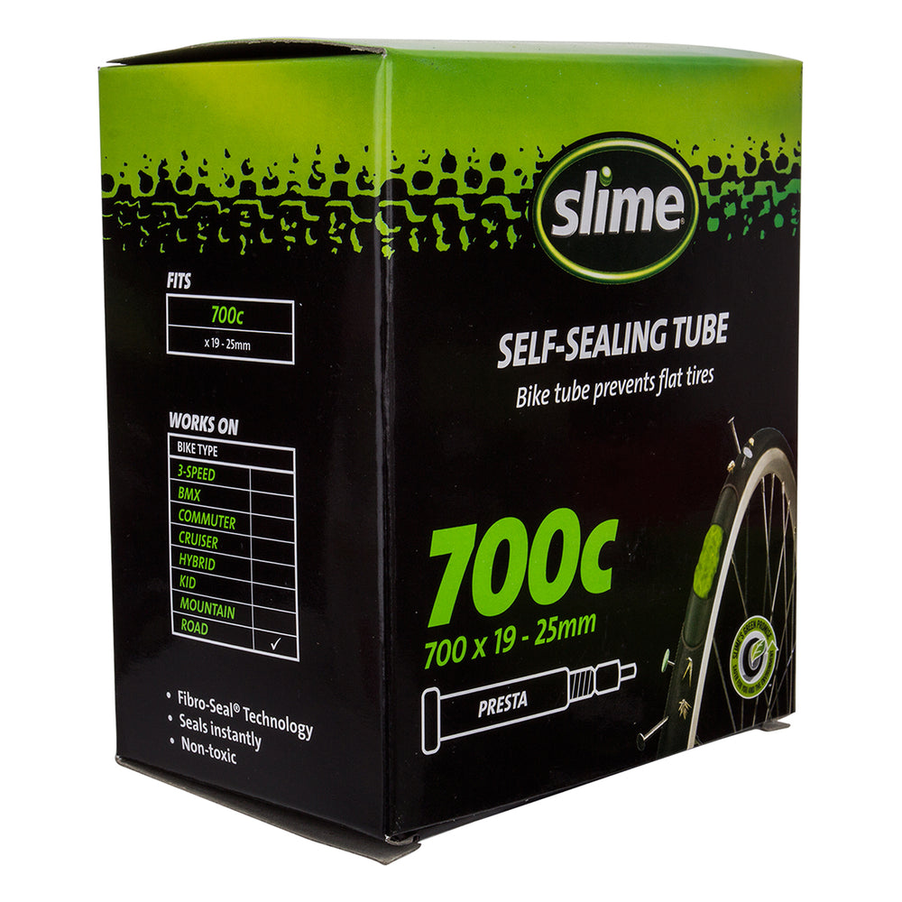 Slime USE  SL-7004    Self sealing tube, 700c x 19-25c - Presta Valve