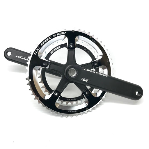 Cannondale Hollowgram 172.5mm Si FSA Rings Crankset with bottom bracket spindle 53/39t Take Off New