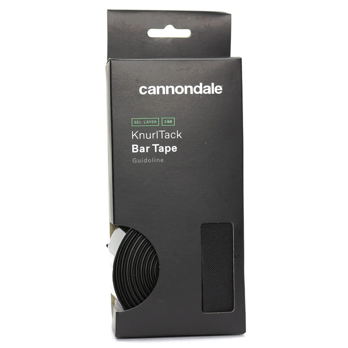 Cannondale KnurlTack 3.0mm Gel Handlebar Tape Black CP3301U10OS