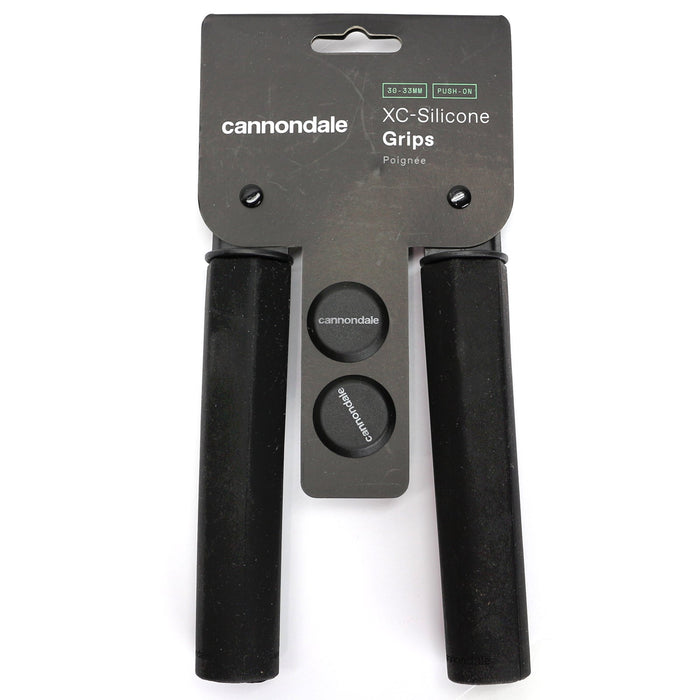 Cannondale XC Silicone Grips 30-33mm Black CP3801U10OS