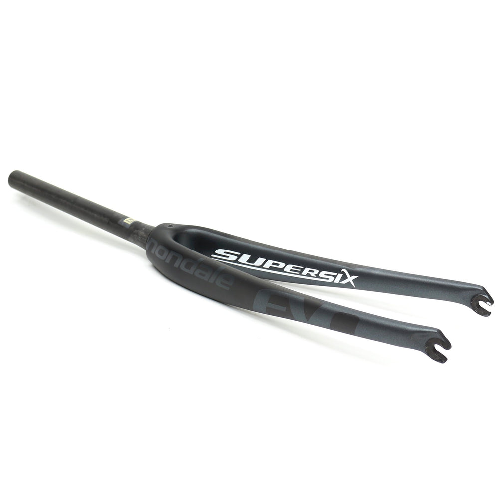 Cannondale SuperSix EVO Carbon Rim Brake Road Fork 1 1/4" Tapered Matte Black 222mm steerer length