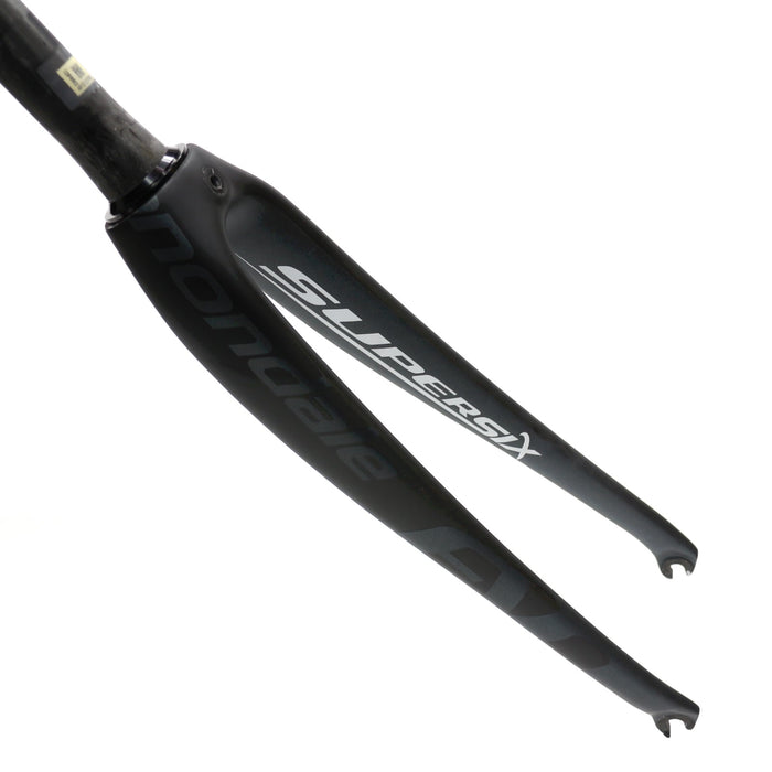 Cannondale SuperSix EVO Carbon Rim Brake Road Fork 1 1/4" Tapered Matte Black 222mm steerer length