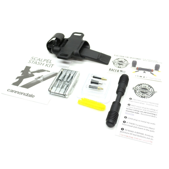 Cannondale Stash Kit V1 for 2021+ Scalpel Tool Kit w/ Dynaplug Racer CP9101U10OS