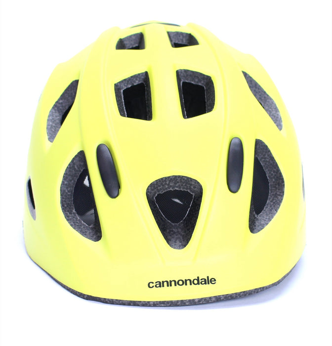 Cannondale Quick Junior Kids Cycling Helmet Highlighter Yellow Small/Medium