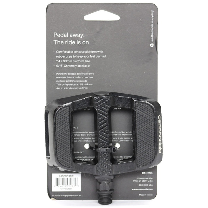 Cannondale Urban Pedals Alloy w/ 9/16" Spindle CP2701U10OS