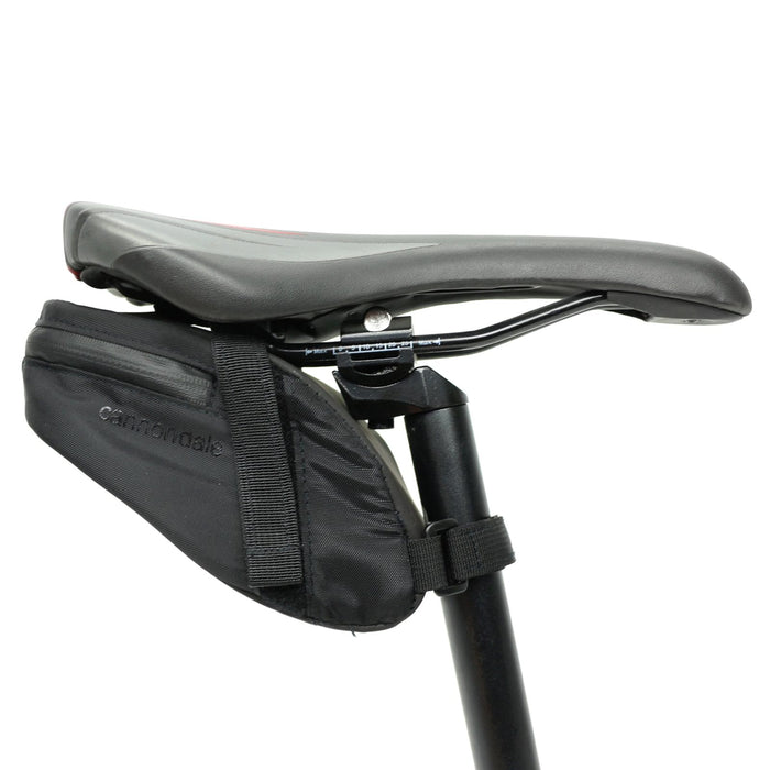 Cannondale Contain Stitched Hook Loop Strap Medium Seat Bag Black CP1351U10OS