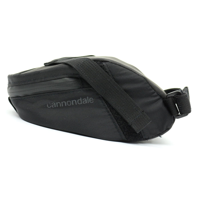 Cannondale Contain Stitched Hook Loop Strap Medium Seat Bag Black CP1351U10OS