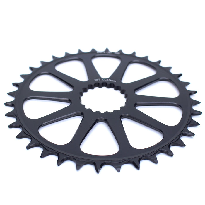 Cannondale SpideRing Ai Offset 36t Shim 12 speed 55CL Chainring - CP2551U1036