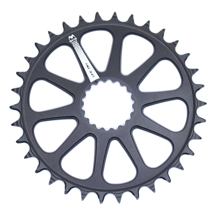 Cannondale SpideRing Ai Offset 34t Shim 12 speed 55CL Chainring - CP2551U1034