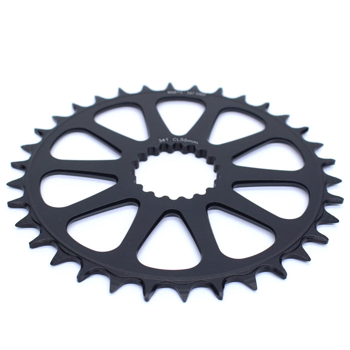 Cannondale SpideRing Ai Offset 34t Shim 12 speed 55CL Chainring - CP2551U1034