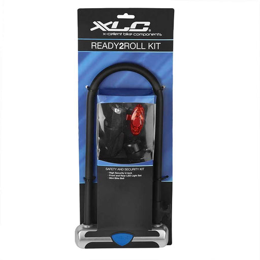 XLC, Ready 2 Roll Accessory Kit, Includes U-Lock, Headlight, Taillight, Bell