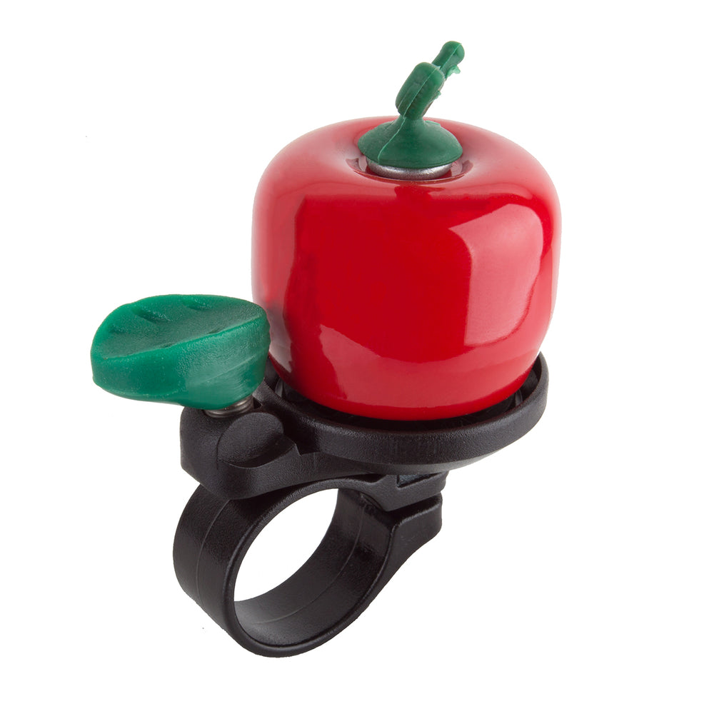 SUNLITE Apple Mallet Alloy Apple Red Bike Bell