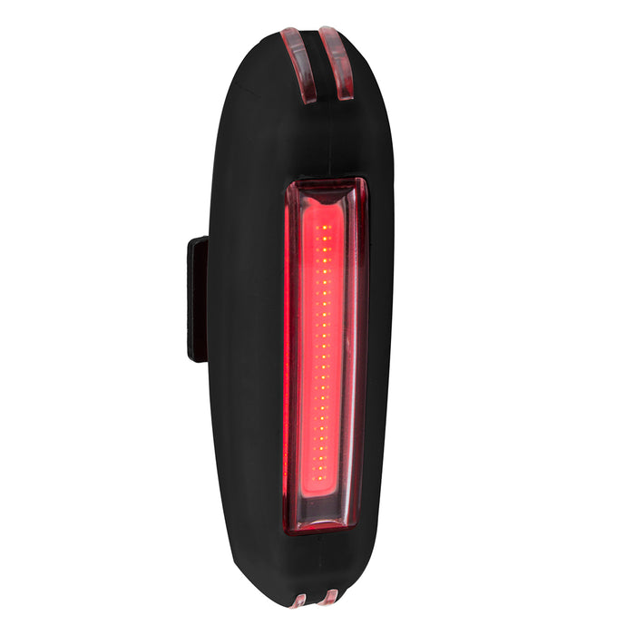 SUNLITE Phaser USB Tail Light Black Bicycle USB Rechargeable Light