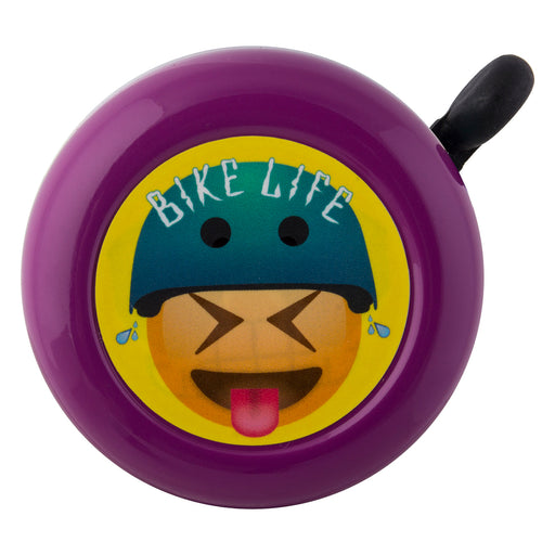 SUNLITE Emoji Lever Bike Life Purple Bike Bell