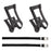 SUNLITE ATB Toe Clips and Straps Large for Bicycle Pedals