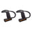 SUNLITE Mini Toe Clips for Bicycle Pedals - pair