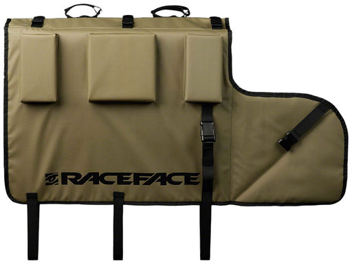 Race Face T2 Half Stack Tailgate Pad - Olive, One Size
