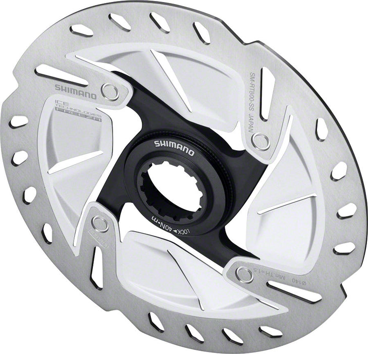 Shimano Ultegra SM-RT800-S Disc Brake Rotor - 160mm, Center Lock, Silver