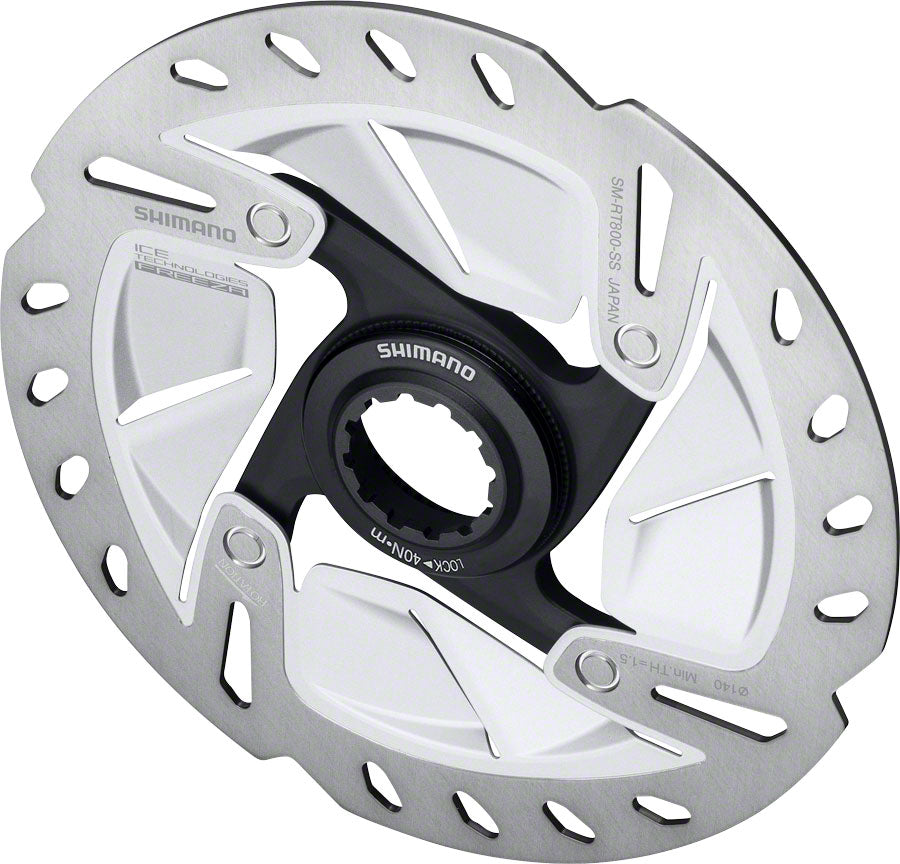 Shimano Ultegra SM-RT800-S Disc Brake Rotor - 160mm, Center Lock, Silver