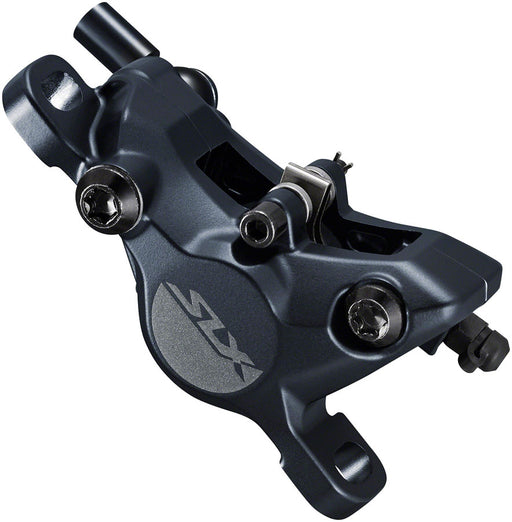 Shimano SLX BR-M7100 2-Piston Post-Mount Disc Brake Caliper, Metal Pads with Fins, Black