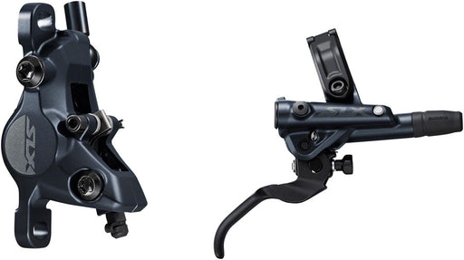 Shimano SLX BL-M7100/BR-M7100 Disc Brake and Lever - Rear, Hydraulic, Post Mount, 2-Piston, Black