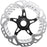 Shimano STEPS RT-EM900-M Disc Brake Rotor with Integrated Speed Sensor Magnet - 180mm, Center Lock, For eBike, Silver/Black
