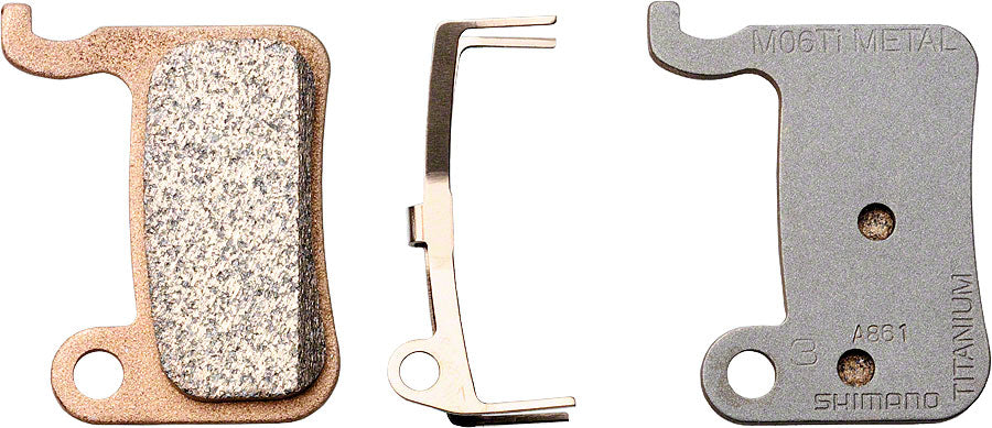 Shimano M06Ti Metal Disc Brake Pads and Spring for XTR BR-M975 Saint BR-