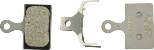 Shimano K02Ti Resin Disc Brake Pads for Flat Mount BR-R9170, BR-RS805, BR-RS505 Road Disc Calipers