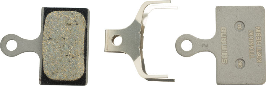 Shimano K02Ti Resin Disc Brake Pads for Flat Mount BR-R9170, BR-RS805, BR-RS505 Road Disc Calipers