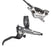 Shimano XTR BL- M9120/BR-M9120 Disc Brake and Lever - Front, Hydraulic, Post Mount, Finned Metal Pads, Gray